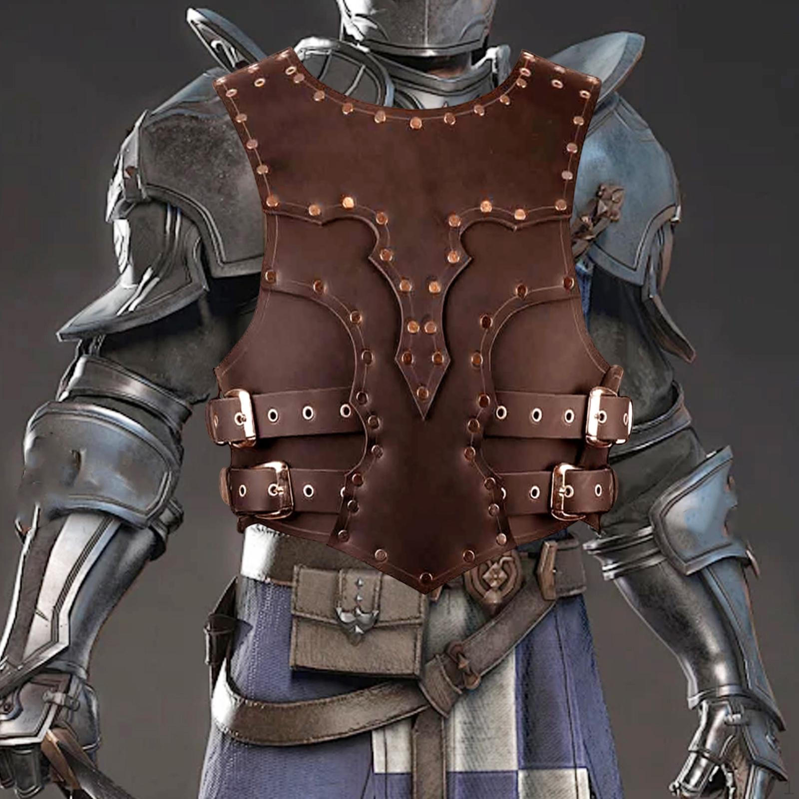 Средневековый нагрудный бронированный регулируемый рыцарский костюм для маскарадного костюма пирата для взрослых коричневый
Средневековый нагрудный бронированный регулируемый рыцарский костюм для маскарадного костюма пирата для взрослых коричневый