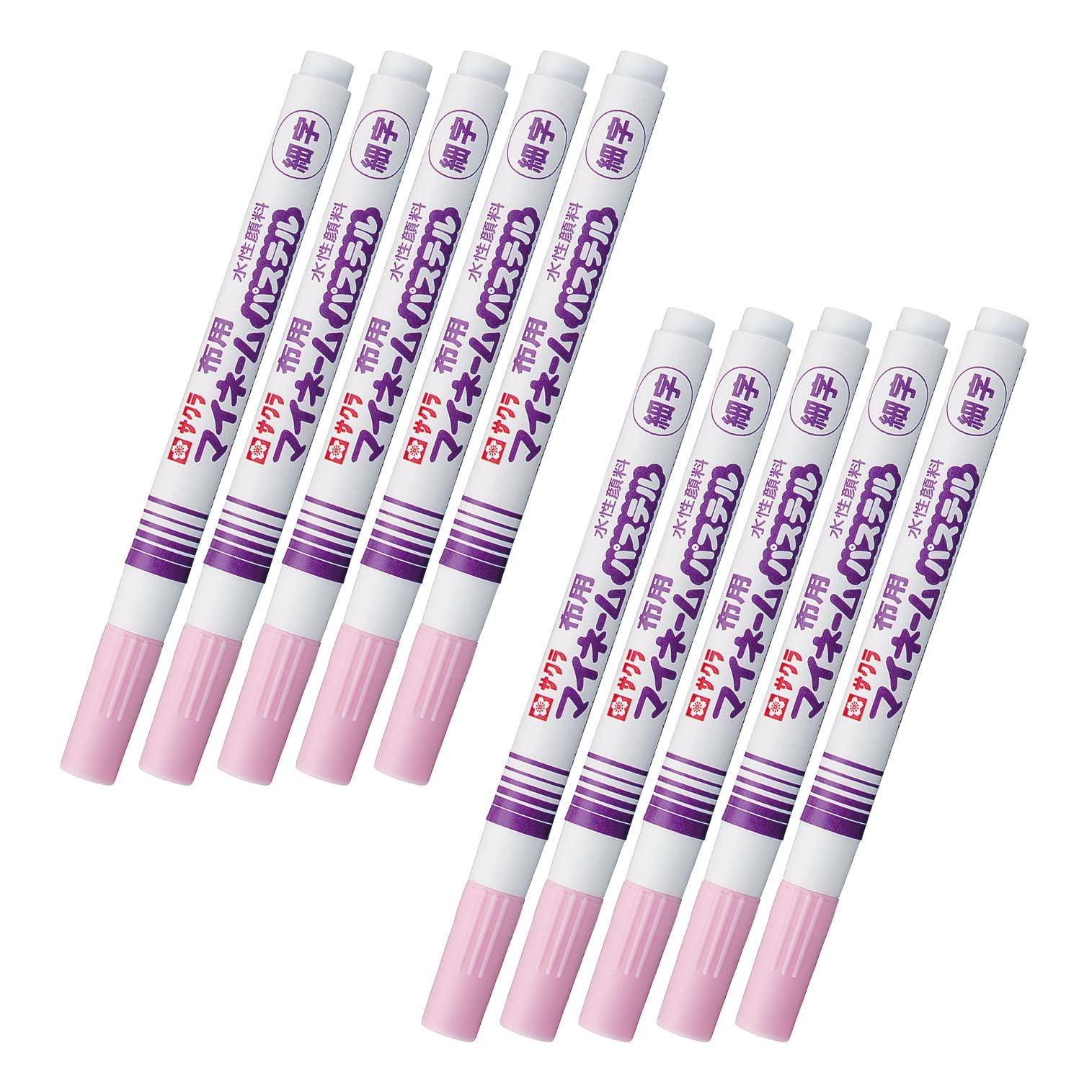 Sakura Crepas Name Pen My Name Pastel Fine Point Pink 10 pieces Water-based YKM-S#20(10) рожевий
Sakura Crepas Name Pen My Name Pastel Fine Point Pink 10 pieces Water-based YKM-S#20(10) рожевий