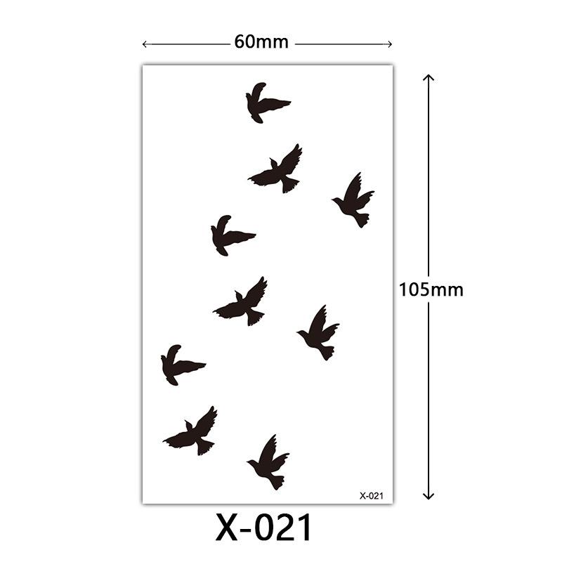 Collarbones A Sheet Unisex Fake Tattoos Non-Reflective Temporary Tattoo Stickers Waterproof Realistic Suitable For Arms Semi-Permanent Jewelry чорний
Collarbones A Sheet Unisex Fake Tattoos Non-Reflective Temporary Tattoo Stickers Waterproof Realistic Suitable For Arms Semi-Permanent Jewelry чорний