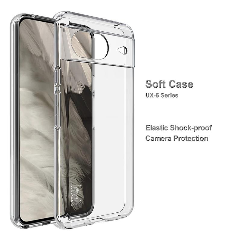 IMAK UX-5 Series For Google Pixel 8 Crystal Clear Back Protector Case TPU Shockproof Phone Cover Transparent Black
IMAK UX-5 Series For Google Pixel 8 Crystal Clear Back Protector Case TPU Shockproof Phone Cover Transparent Black