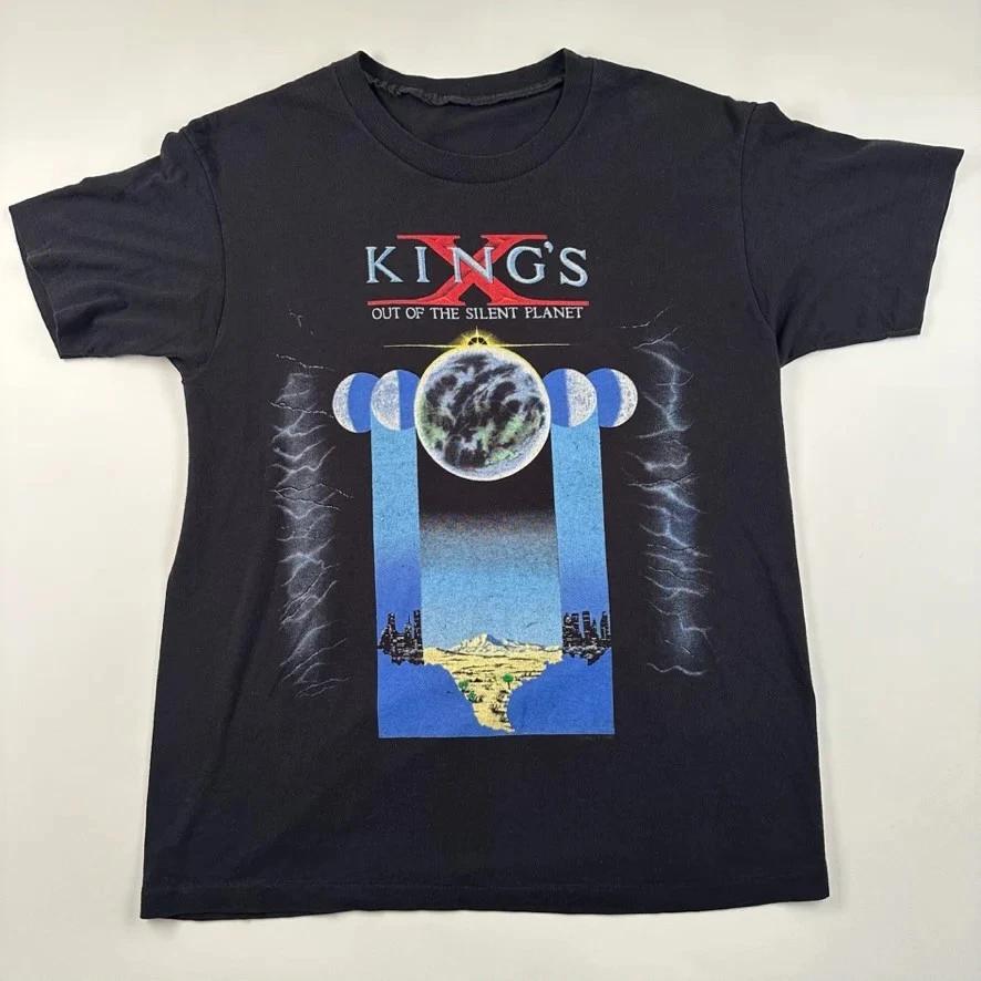 1988 King s X Shirt Large Out Of The Silent Planet S to 5XL Cotton T-shirt K708 3XL
1988 King s X Shirt Large Out Of The Silent Planet S to 5XL Cotton T-shirt K708 3XL