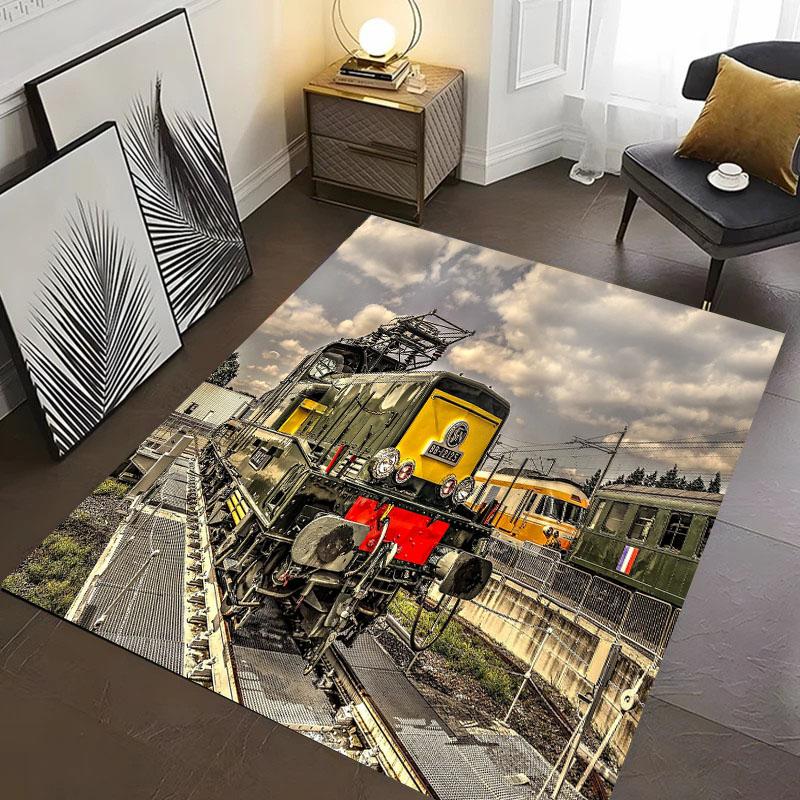 Classical Train Locomotive 3D HD Printing Carpet for Living Room Kids Bedroom Sofa Doormat Floor Tapete Anti-slip Decor Alfombra 40x60cm (16x24in)
Classical Train Locomotive 3D HD Printing Carpet for Living Room Kids Bedroom Sofa Doormat Floor Tapete Anti-slip Decor Alfombra 40x60cm (16x24in)