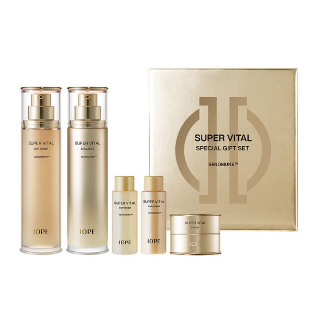 IOPE NEW 6th Generation Super Vital 2-Piece Special Set (Softener 150ml + Emulsion 150ml + Multiple Miniatures)
IOPE NEW 6th Generation Super Vital 2-Piece Special Set (Softener 150ml + Emulsion 150ml + Multiple Miniatures)