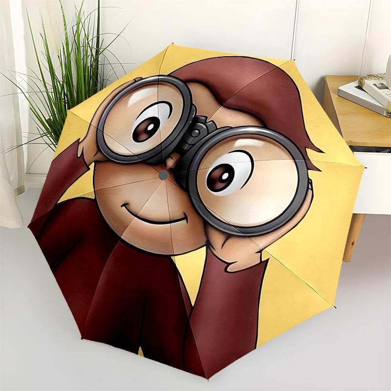 Monkey George Automatic Opening and Closing, 8 rib Structure Portable Umbrella, Suitable for Men and Women in All Seasons Perfect Gift for
Monkey George Automatic Opening and Closing, 8 rib Structure Portable Umbrella, Suitable for Men and Women in All Seasons Perfect Gift for