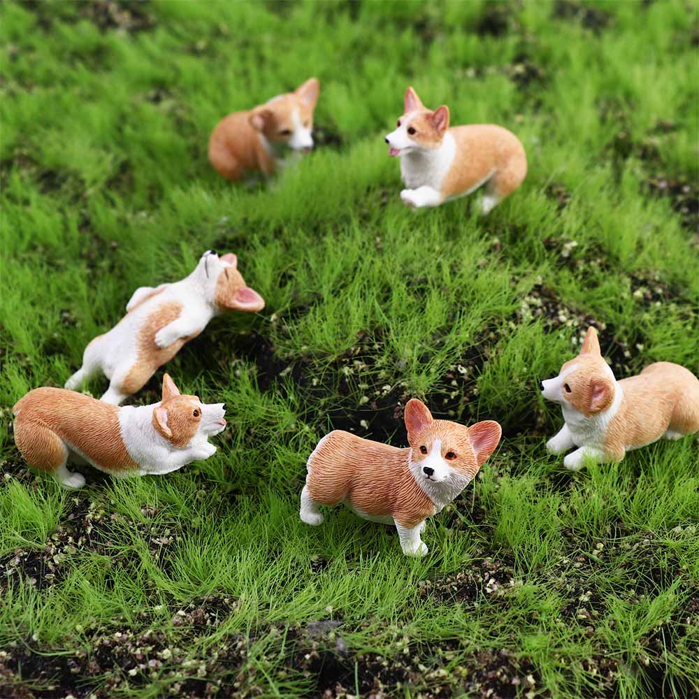 Children s Gift Mini Animal for Kids Miniature Figurines Simulation Dog Car Ornament Corgi Model black 4
Children s Gift Mini Animal for Kids Miniature Figurines Simulation Dog Car Ornament Corgi Model black 4