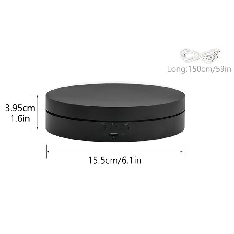 Automatic Rotating Display Stand for Photography, Video, and Live Streaming with Remote Control Button - No Remote, No Battery
Automatic Rotating Display Stand for Photography, Video, and Live Streaming with Remote Control Button - No Remote, No Battery