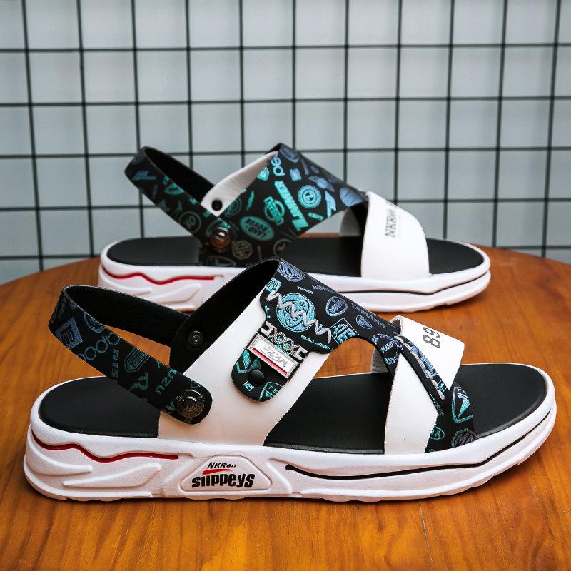 Men s sandals 2024 summer new outdoor casual beach shoes one word non-slip and wear-resistant two wear breathable cool slippers 45
Men s sandals 2024 summer new outdoor casual beach shoes one word non-slip and wear-resistant two wear breathable cool slippers 45