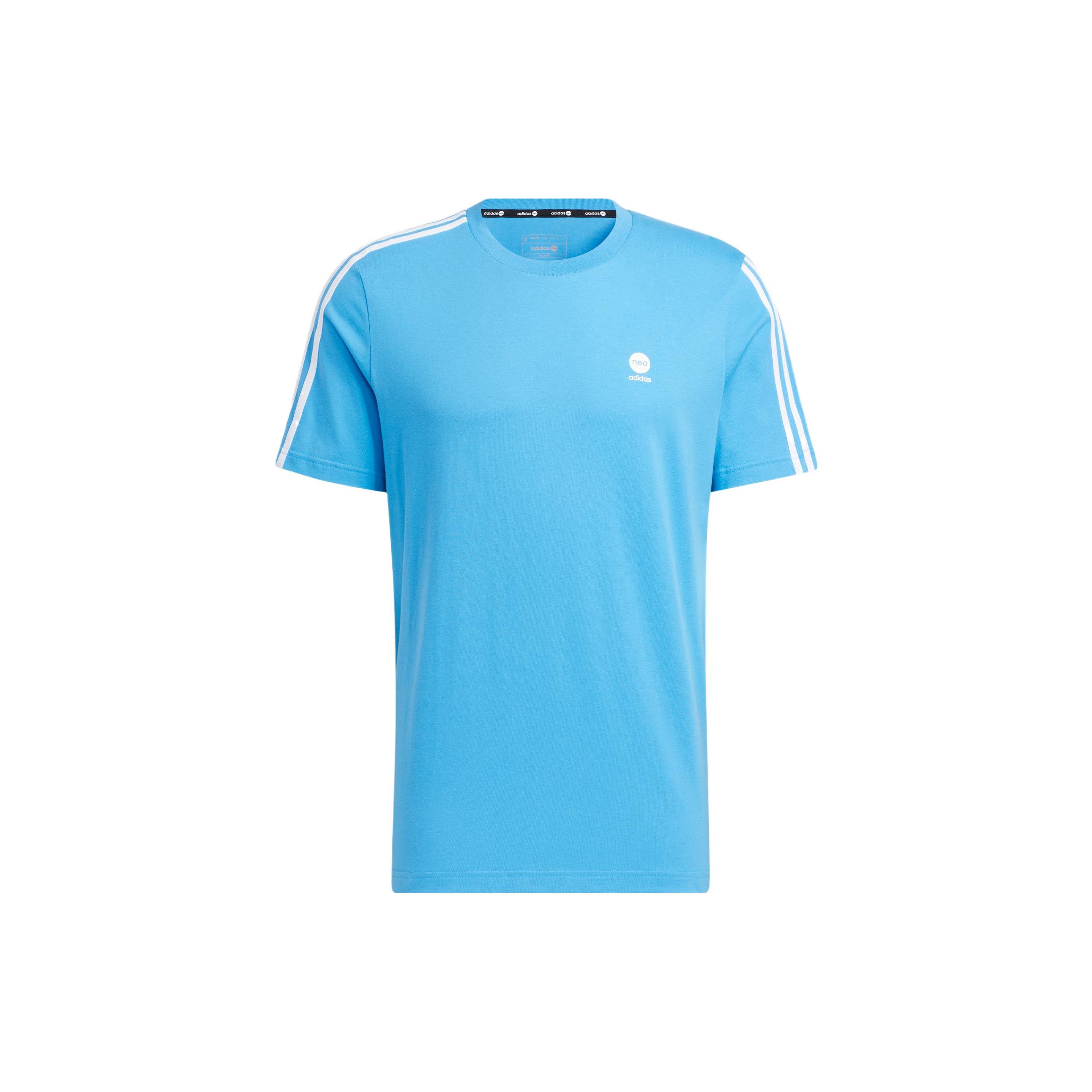 Adidas Neo Logo Three Stripes Printed Round Neck Sports T-Shirt Unisex Tops Blue HN8789
Adidas Neo Logo Three Stripes Printed Round Neck Sports T-Shirt Unisex Tops Blue HN8789