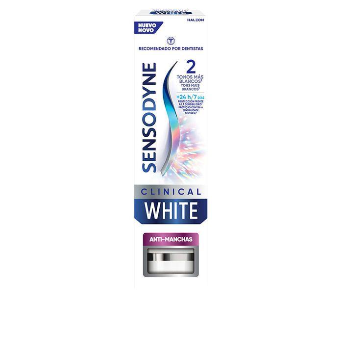 Dentifrices Dentifrice anti-taches SENSODYNE CLINICAL WHITE 75 ml
Dentifrices Dentifrice anti-taches SENSODYNE CLINICAL WHITE 75 ml