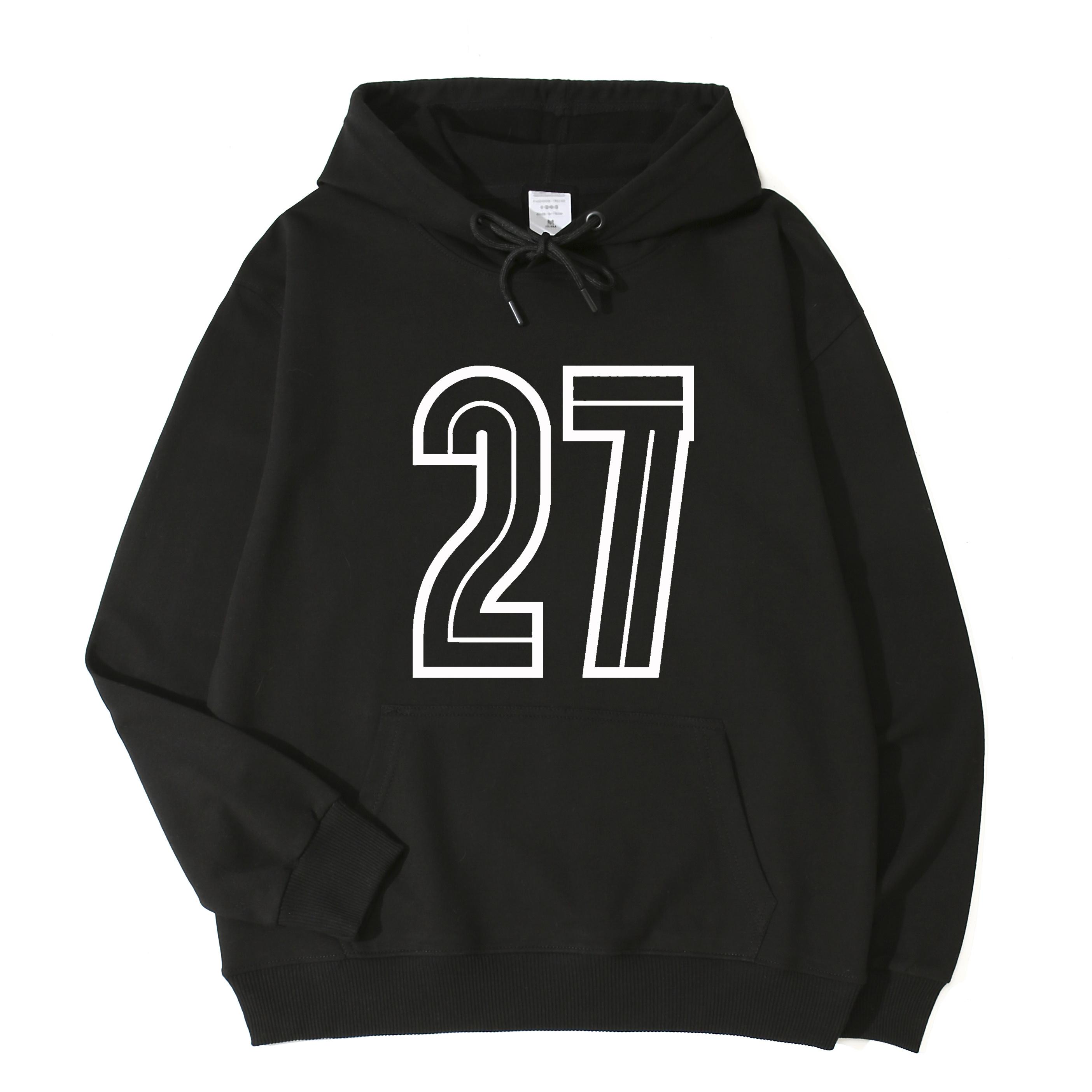 27 number Basketballfootball ball number customization Hoodie Custom Unisex Women Brand quality Hoodie
27 number Basketballfootball ball number customization Hoodie Custom Unisex Women Brand quality Hoodie