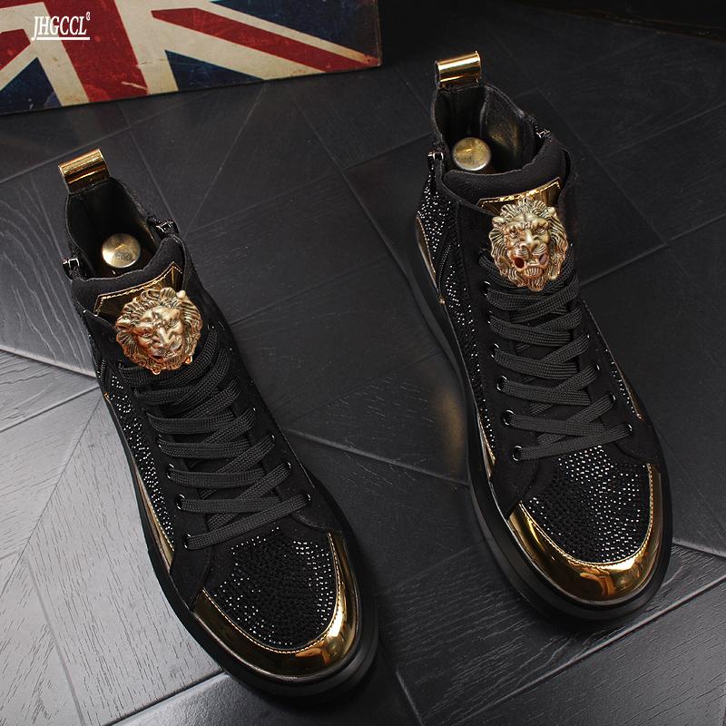 Fashion Luxury rhinestones men s Sneakers Boots Hip Hop Casual Sneakers High-top elastico-soled zipper shoes A6 37 чёрный
Fashion Luxury rhinestones men s Sneakers Boots Hip Hop Casual Sneakers High-top elastico-soled zipper shoes A6 37 чёрный