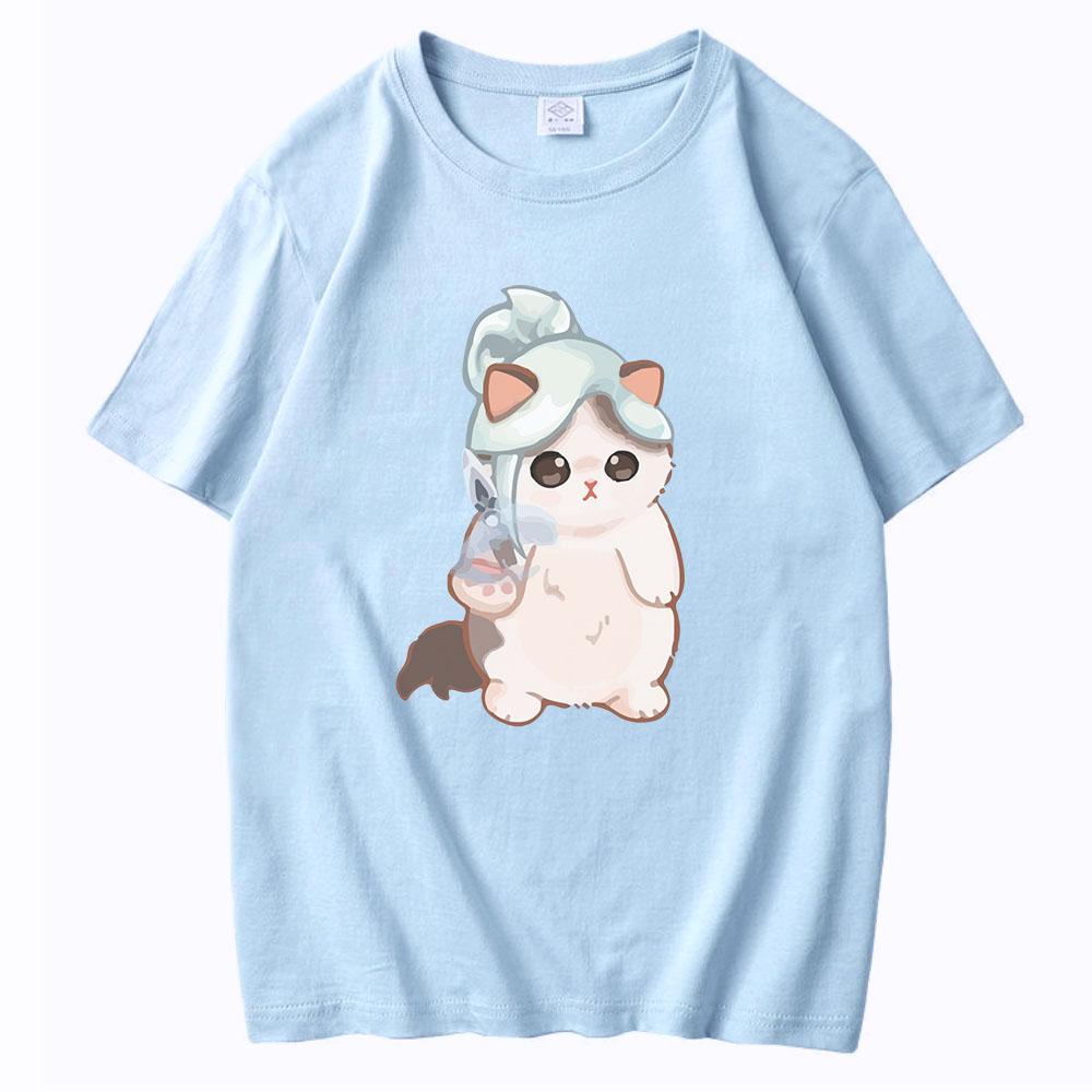 Футболка Jett Cat Cute Valorant для мужчин и женщин с круглым вырезом и принтом «Удивленный пингвин», 100% хлопок, летние игровые топы, унисекс, Harajuku
Футболка Jett Cat Cute Valorant для мужчин и женщин с круглым вырезом и принтом «Удивленный пингвин», 100% хлопок, летние игровые топы, унисекс, Harajuku