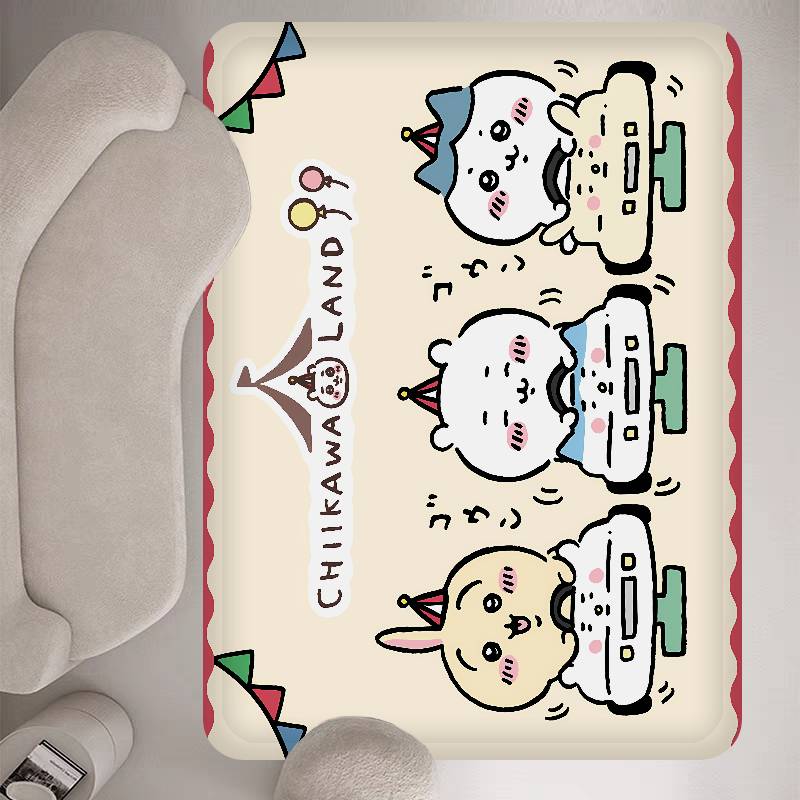 Cartoon C-Chiikawas Bathroom Mat Anti-slip Absorb Water Long Strip Cushion Bedroon Mat Welcome Doormat 40x60cm
Cartoon C-Chiikawas Bathroom Mat Anti-slip Absorb Water Long Strip Cushion Bedroon Mat Welcome Doormat 40x60cm