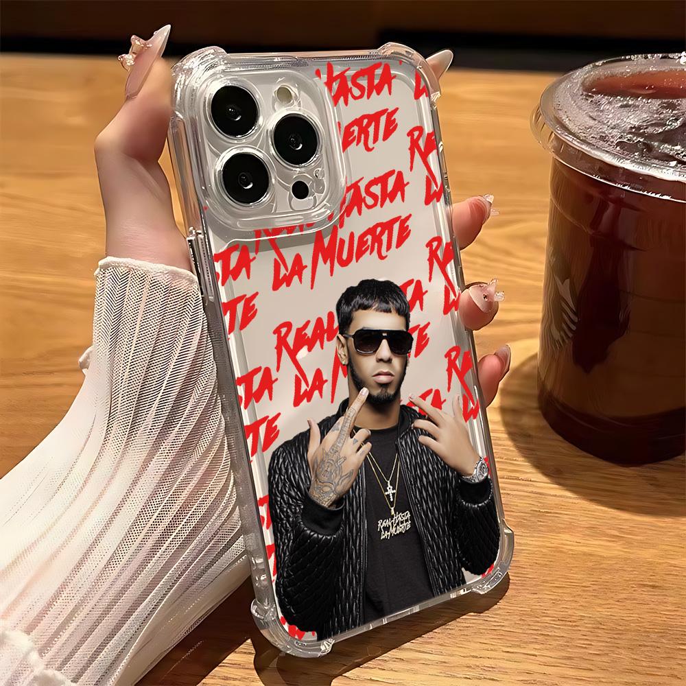 Hot Rapper A-Anuel AA Phone Case for IPhone 16 15 14 13 12 11 Mini Pro Max X XR XSMax 8 Plus SE2020 Shockproof Transparent Cover iPhone 14 Pro
Hot Rapper A-Anuel AA Phone Case for IPhone 16 15 14 13 12 11 Mini Pro Max X XR XSMax 8 Plus SE2020 Shockproof Transparent Cover iPhone 14 Pro