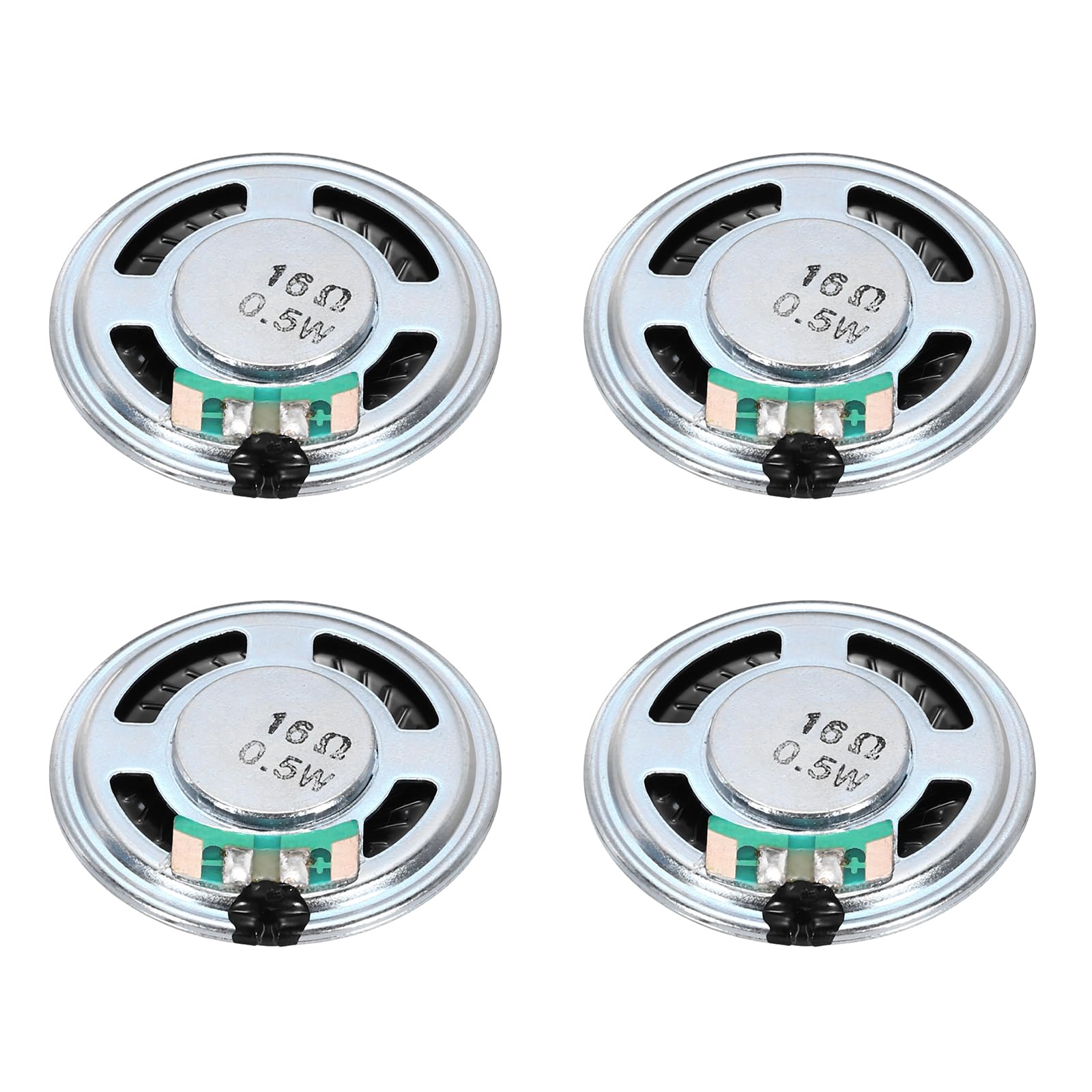 uxcell 4Pcs 16 Ohm Small Speaker Metal Shell Round Internal Micro Magnet Speaker Mini Speaker for DVD EVD Multimedia Mobile Portable Advertising
uxcell 4Pcs 16 Ohm Small Speaker Metal Shell Round Internal Micro Magnet Speaker Mini Speaker for DVD EVD Multimedia Mobile Portable Advertising