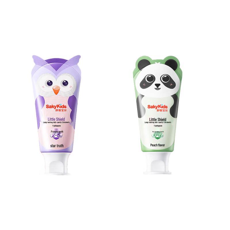 Shuke Little Shield Kids Anti-Cavity Toothpaste Duo Set
Shuke Little Shield Kids Anti-Cavity Toothpaste Duo Set