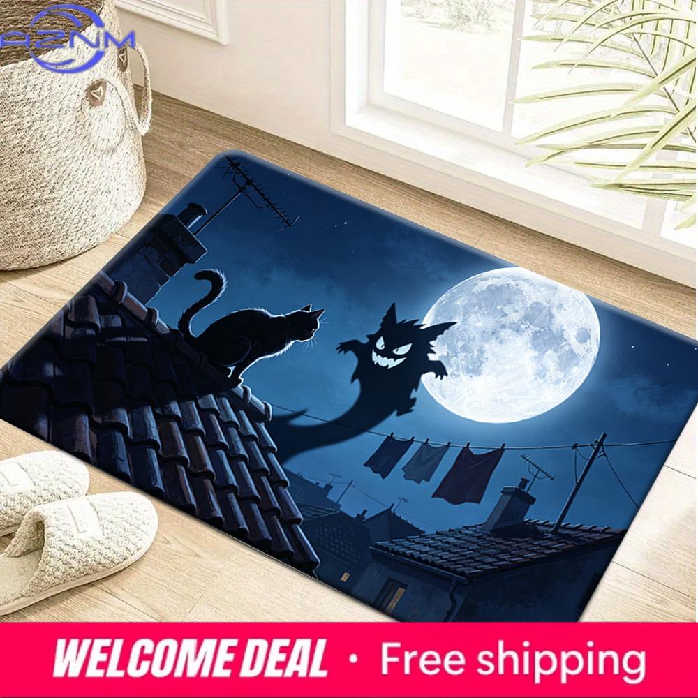 Pokemon Gengar Black Cat Moonlight Print Doormat Non-Slip Floor Mat for Home Decor 40cm x 60cm
Pokemon Gengar Black Cat Moonlight Print Doormat Non-Slip Floor Mat for Home Decor 40cm x 60cm