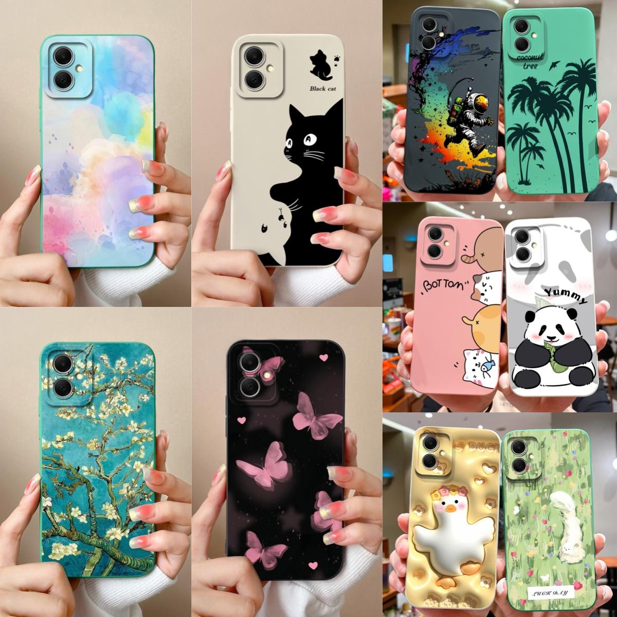 Cartoon Case For Samsung Galaxy A06 4G 5G Phone Cover For Samsung A 06 Funda Camera Protection Soft Liquid Silicone Back Cover Samsung A06 (4G)
Cartoon Case For Samsung Galaxy A06 4G 5G Phone Cover For Samsung A 06 Funda Camera Protection Soft Liquid Silicone Back Cover Samsung A06 (4G)
