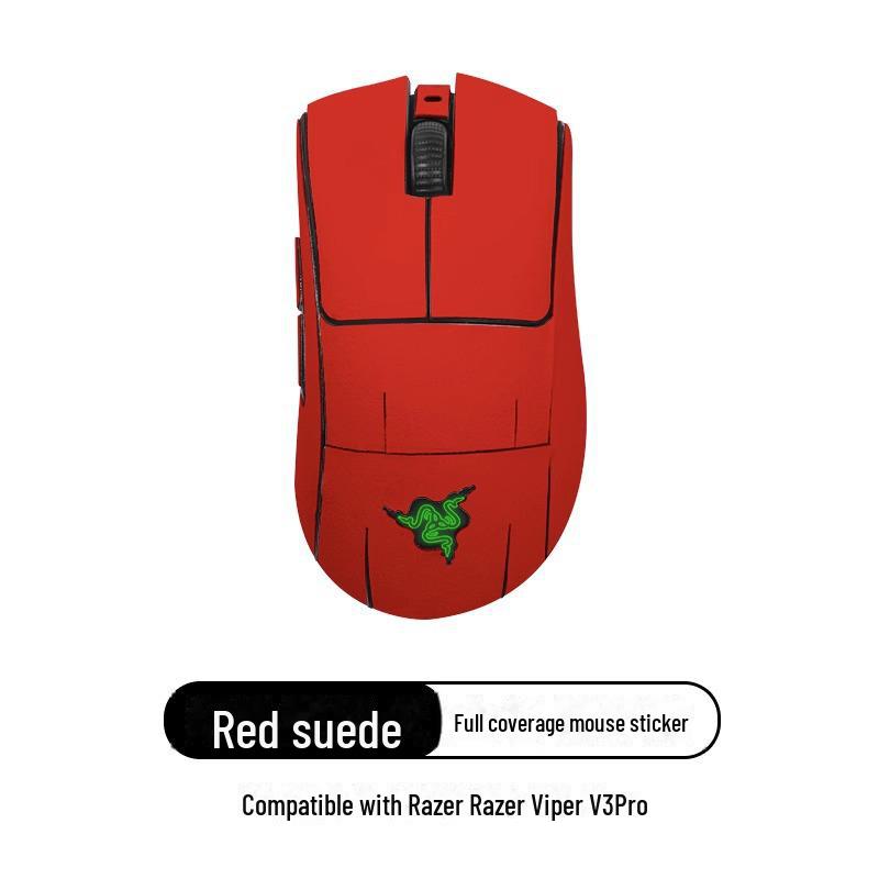Захисна плівка Razer DeathAdder V3 Pro проти ковзання, подряпин і поту all inclusive suede mouse sticker червоний
Захисна плівка Razer DeathAdder V3 Pro проти ковзання, подряпин і поту all inclusive suede mouse sticker червоний