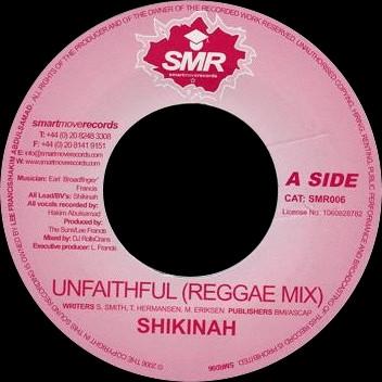 7inch Record SHIKINAH - Unfaithful SMR006 Smart Move Reco Jamaica Reggae, Ska & Dub Used
7inch Record SHIKINAH - Unfaithful SMR006 Smart Move Reco Jamaica Reggae, Ska & Dub Used