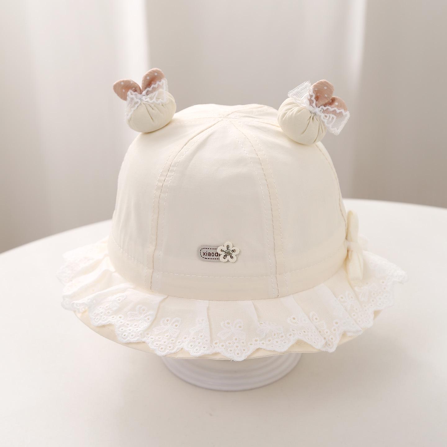 Baby Girl Lace Sun Hat - Cute Spring/Summer Bucket Hat with Sun Protection for Toddlers 5-24 months, 42-48 cm
Baby Girl Lace Sun Hat - Cute Spring/Summer Bucket Hat with Sun Protection for Toddlers 5-24 months, 42-48 cm