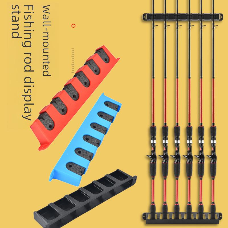 Настенная стойка для хранения удочек для ручных и морских удилищ Thickened Reinforced Vertical 6 Holes Red
Настенная стойка для хранения удочек для ручных и морских удилищ Thickened Reinforced Vertical 6 Holes Red
