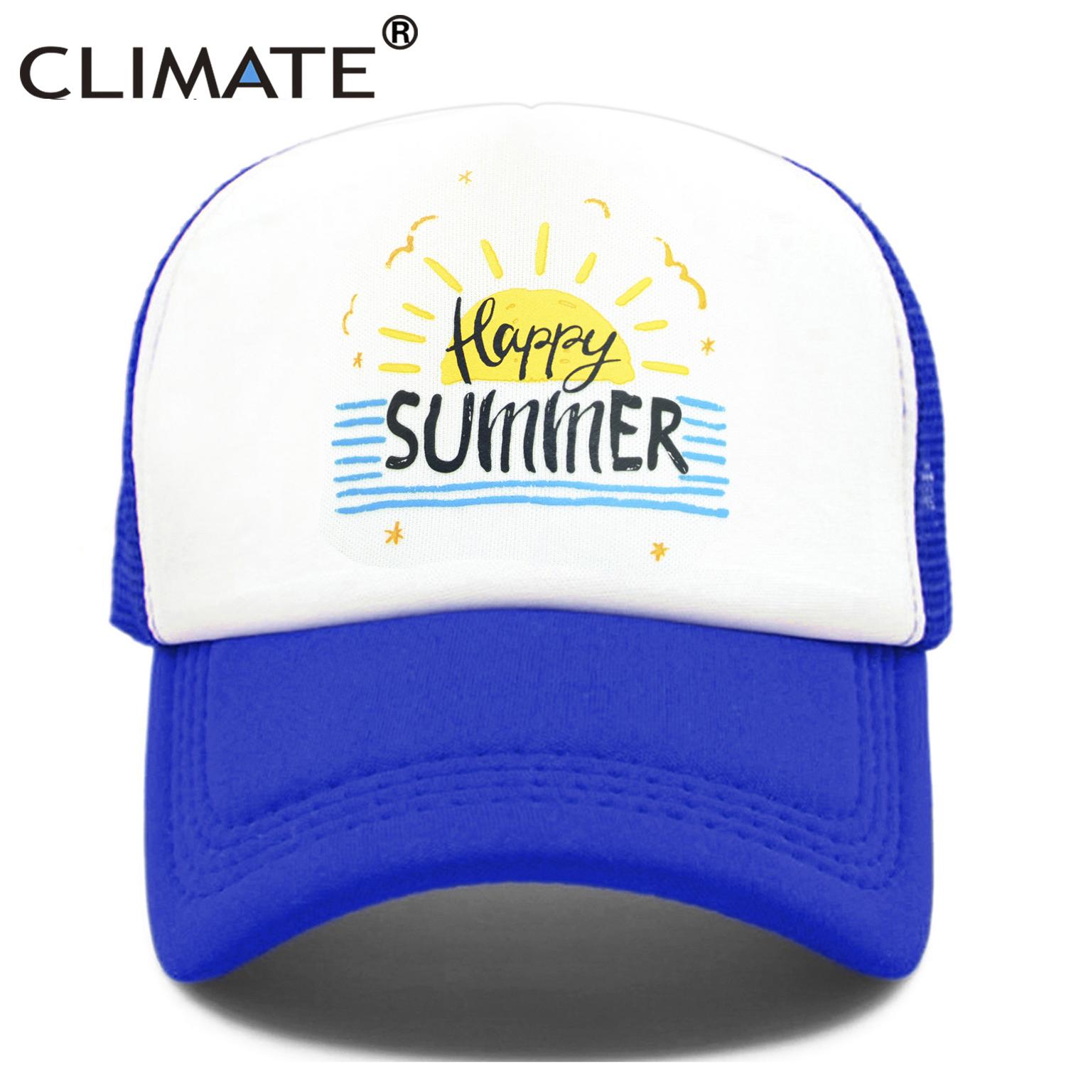 CLIMATE Happy Summer Cap Seaside Sandbeach Surfing Trucker Cap Hat Hip Hop Vacation Surfing Mesh Cap Hat for Men Women Youth
CLIMATE Happy Summer Cap Seaside Sandbeach Surfing Trucker Cap Hat Hip Hop Vacation Surfing Mesh Cap Hat for Men Women Youth