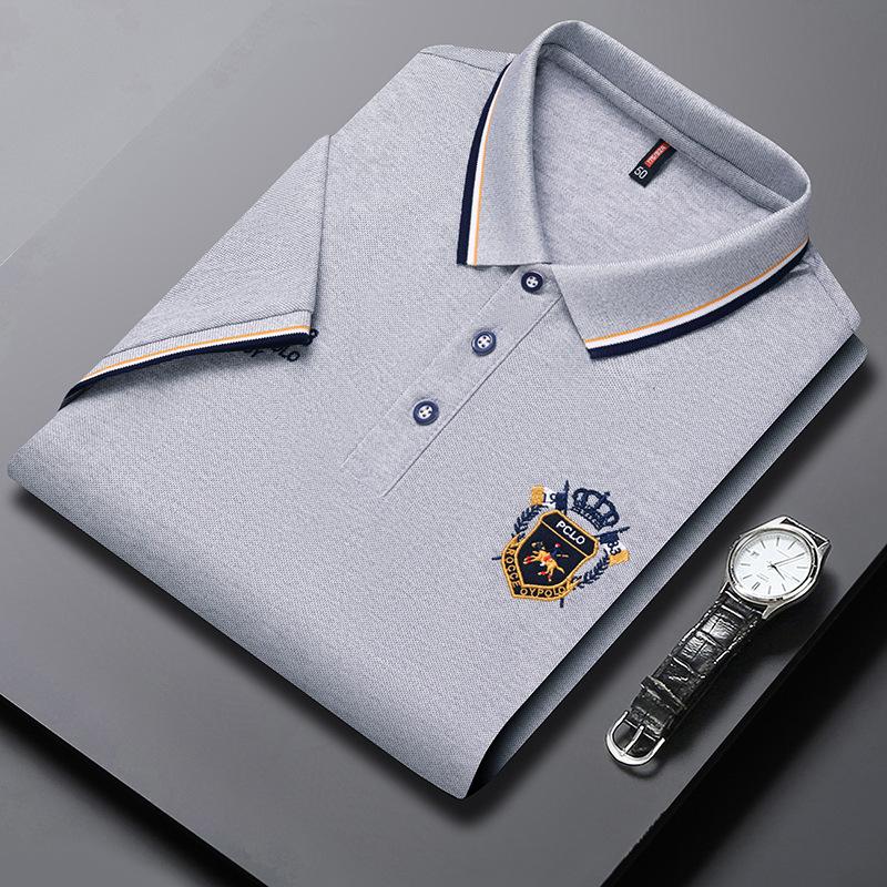 Мужская популярная рубашка поло с короткими рукавами и вышивкой, мужская летняя свободная повседневная футболка с воротником поло M
Мужская популярная рубашка поло с короткими рукавами и вышивкой, мужская летняя свободная повседневная футболка с воротником поло M