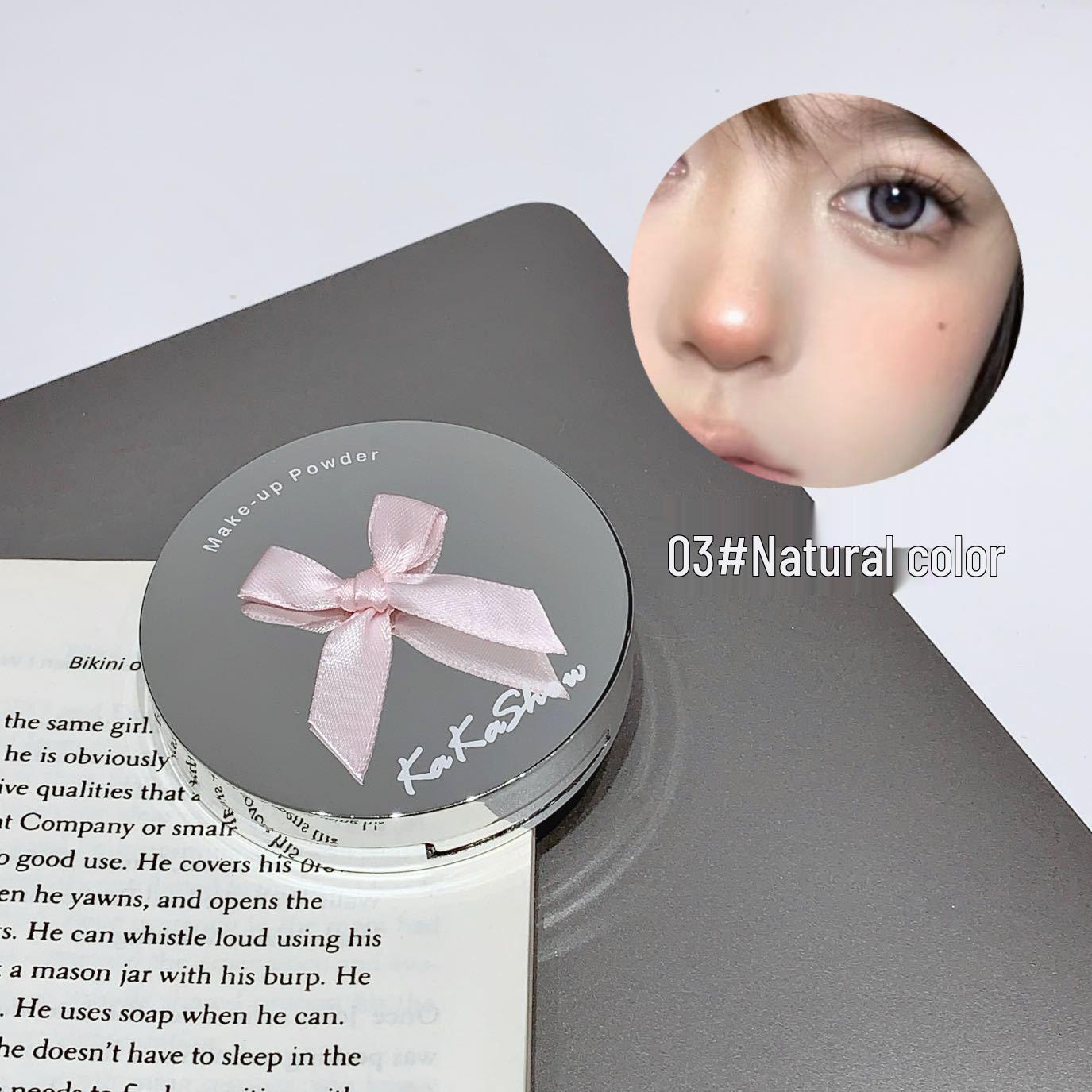 Choose Kakashow Soft Mist Skin-Friendly Powder Foundation: Concealer, Waterproof, Sweatproof, Long-lasting, Easy Touch-ups, with Mirror. 8g
Choose Kakashow Soft Mist Skin-Friendly Powder Foundation: Concealer, Waterproof, Sweatproof, Long-lasting, Easy Touch-ups, with Mirror. 8g