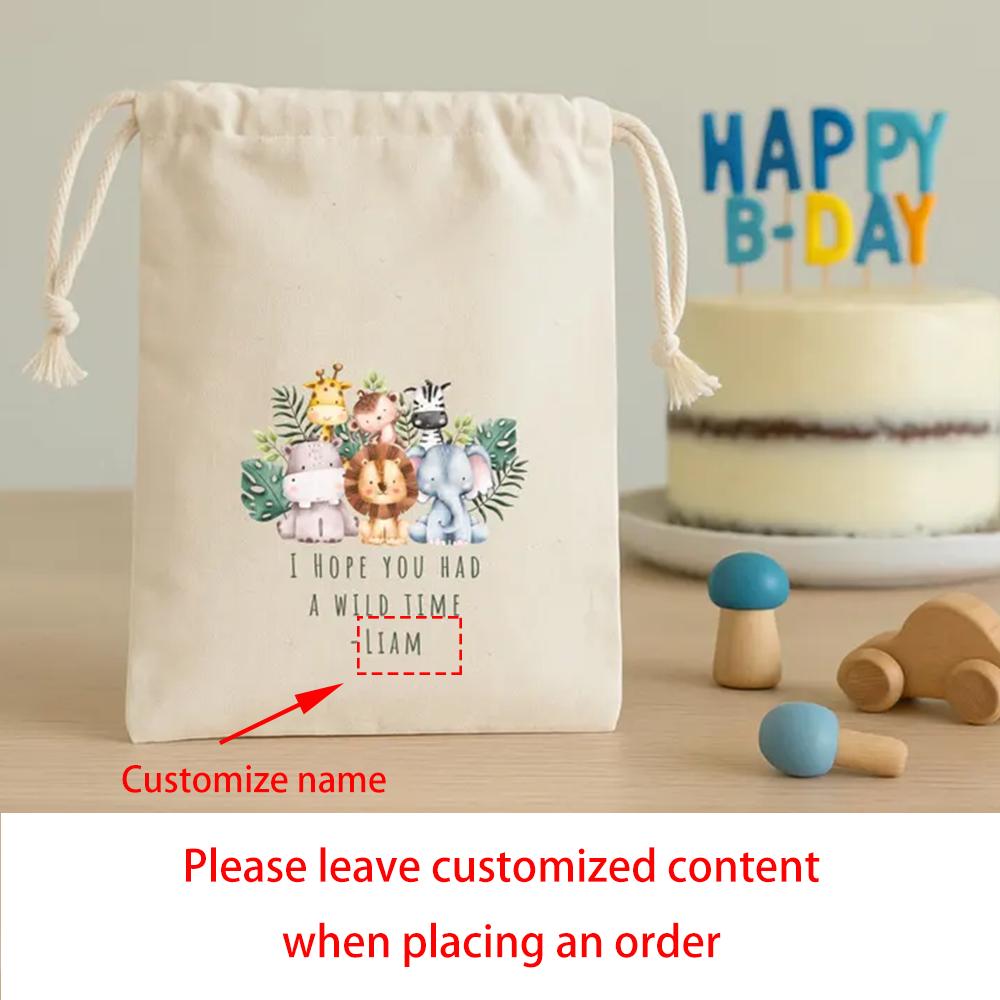 Personalized 5/10/20Pcs Jungle Safari Birthday Party Favor Bag Baby Shower Girl or Boy Kindergarten NewBorn Back To School Decor 5pcs 13X18cm
Personalized 5/10/20Pcs Jungle Safari Birthday Party Favor Bag Baby Shower Girl or Boy Kindergarten NewBorn Back To School Decor 5pcs 13X18cm