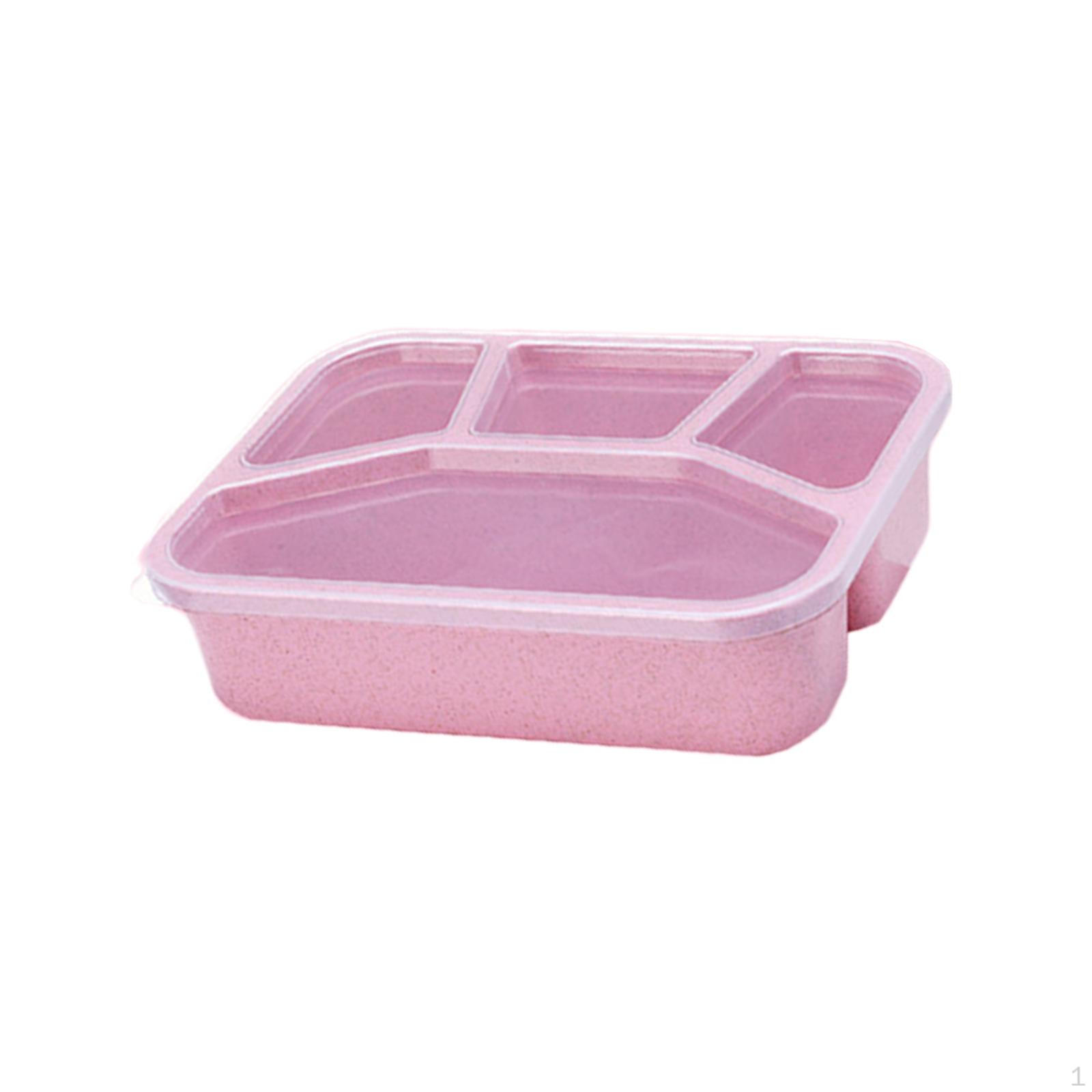 Многоразовая герметичная крышка для хранения Bento с 4 разделителями, контейнер для приготовления еды, коробка для салата для дома розовый
Многоразовая герметичная крышка для хранения Bento с 4 разделителями, контейнер для приготовления еды, коробка для салата для дома розовый