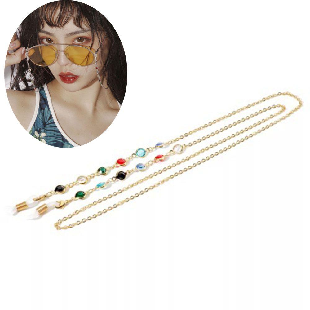 Eyeglass Strap Chains Beads Eyeglasses Holder Glasses Cord Sunglasses Rope Crystal Beaded
Eyeglass Strap Chains Beads Eyeglasses Holder Glasses Cord Sunglasses Rope Crystal Beaded