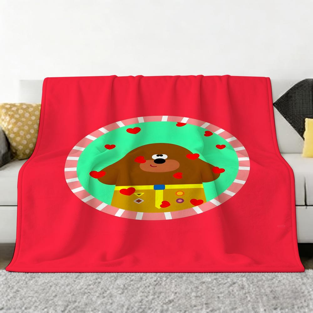 Animation H-Hey D-Duggee Throw Soft Cozy Flannel Throw Blanket for Sofa Bedroom and More 75x90cm
Animation H-Hey D-Duggee Throw Soft Cozy Flannel Throw Blanket for Sofa Bedroom and More 75x90cm