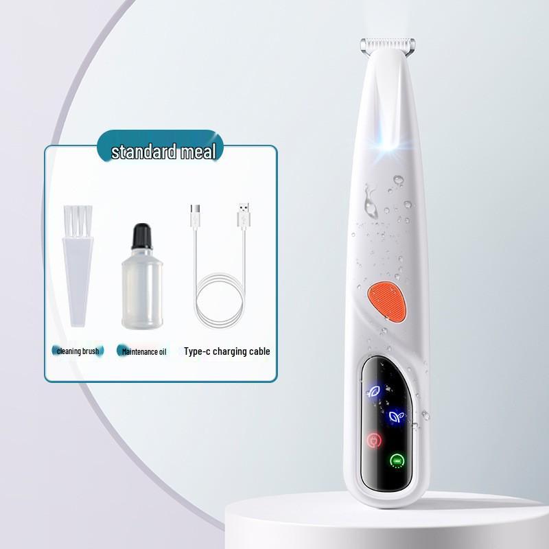 Электрический триммер для лап питомца с подсветкой - Машинка для стрижки шерсти кошек и собак With oil bottle
Электрический триммер для лап питомца с подсветкой - Машинка для стрижки шерсти кошек и собак With oil bottle