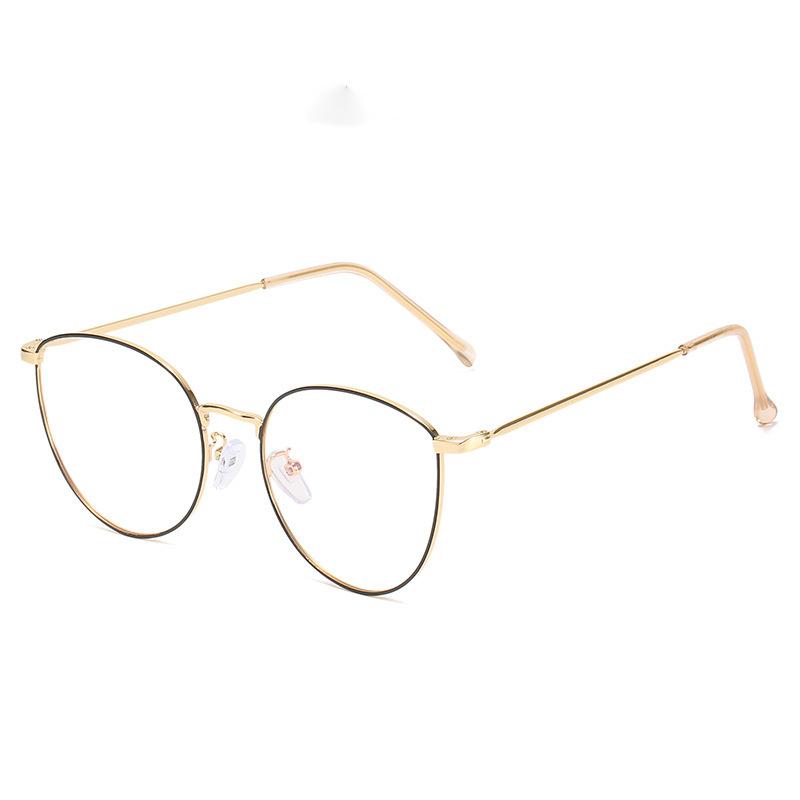 Fashion Retro Plain Glasses Frame Women S Trend Metal Myopia Glasses Frame Men S New Color-Changing Anti-Blue Light Glasses anti-blue light discoloration
Fashion Retro Plain Glasses Frame Women S Trend Metal Myopia Glasses Frame Men S New Color-Changing Anti-Blue Light Glasses anti-blue light discoloration