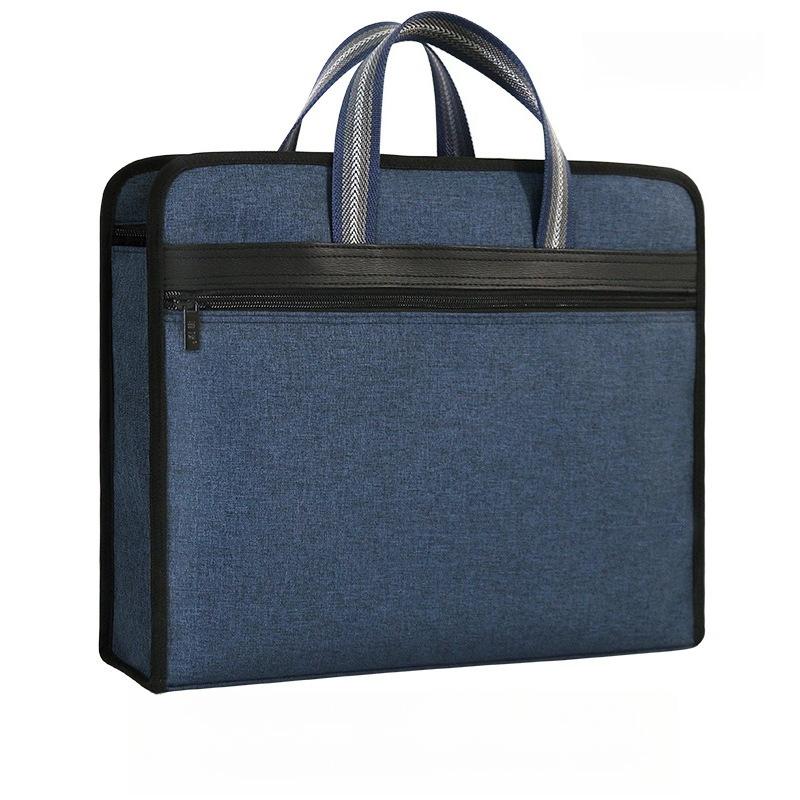 Thickened Double Layer Business Briefcase Multifunctional Waterproof Zipper Pouch Solid Color Large Capacity Package Accessories
Thickened Double Layer Business Briefcase Multifunctional Waterproof Zipper Pouch Solid Color Large Capacity Package Accessories