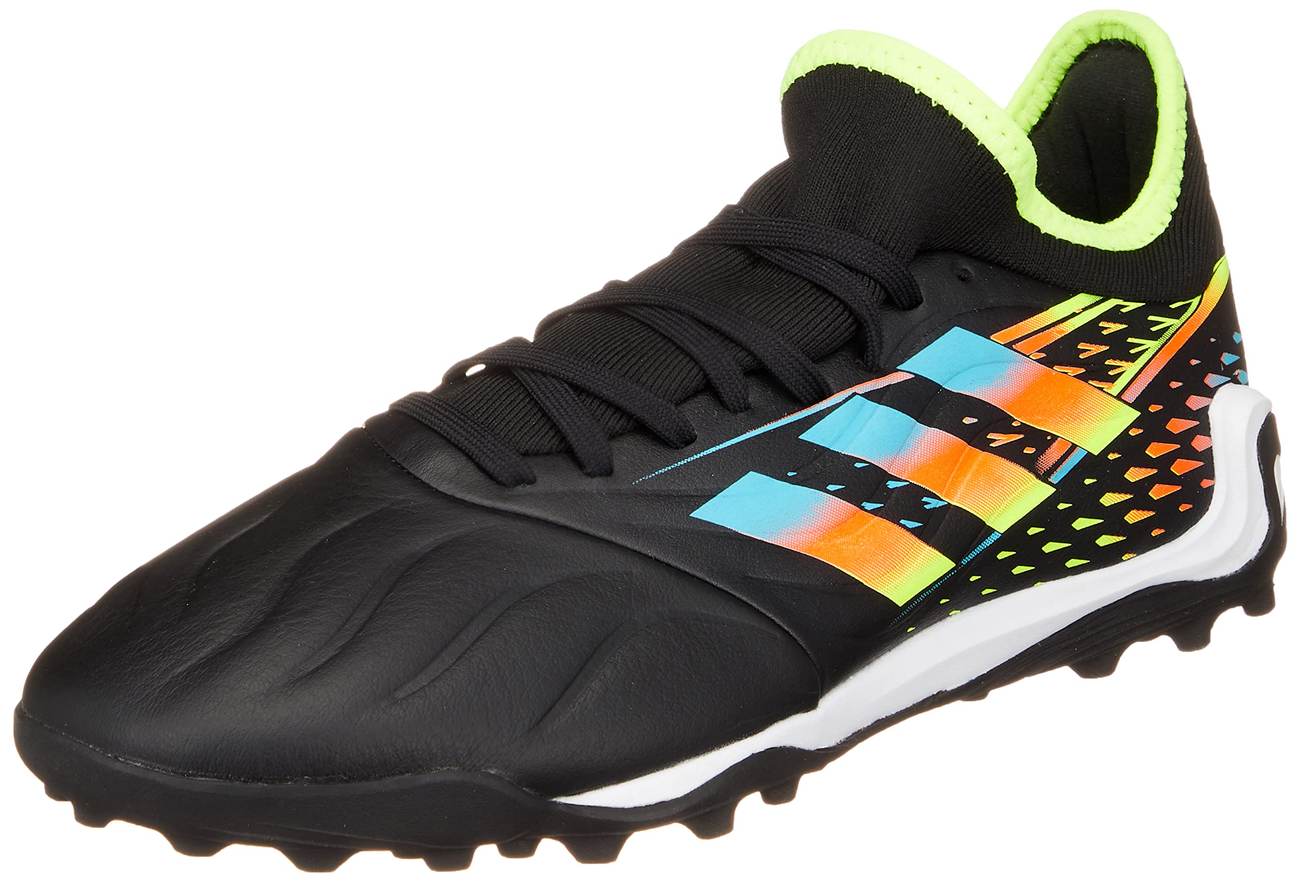 Adidas Copa TF Futsal Shoes for Core Solar Yellow Size cm Sense.3 Turf, LIP97, Black/Bright Cyan/Team (GZ1363), 25.0
Adidas Copa TF Futsal Shoes for Core Solar Yellow Size cm Sense.3 Turf, LIP97, Black/Bright Cyan/Team (GZ1363), 25.0
