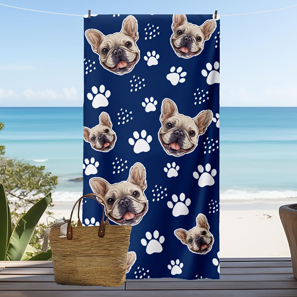 French Bulldog Print Quick-Dry Microfiber Beach Towel, Lightweight Absorbent for Travel Beach Bath Time W30*H60(CM)
French Bulldog Print Quick-Dry Microfiber Beach Towel, Lightweight Absorbent for Travel Beach Bath Time W30*H60(CM)