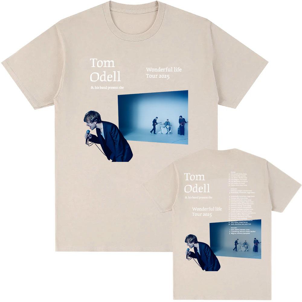 Tom Odell and His Band Present A Wonderful Life Journey Tshirt 2025 Summer Mens Cotton Shortsleeved Loose Tshirt 4XL
Tom Odell and His Band Present A Wonderful Life Journey Tshirt 2025 Summer Mens Cotton Shortsleeved Loose Tshirt 4XL