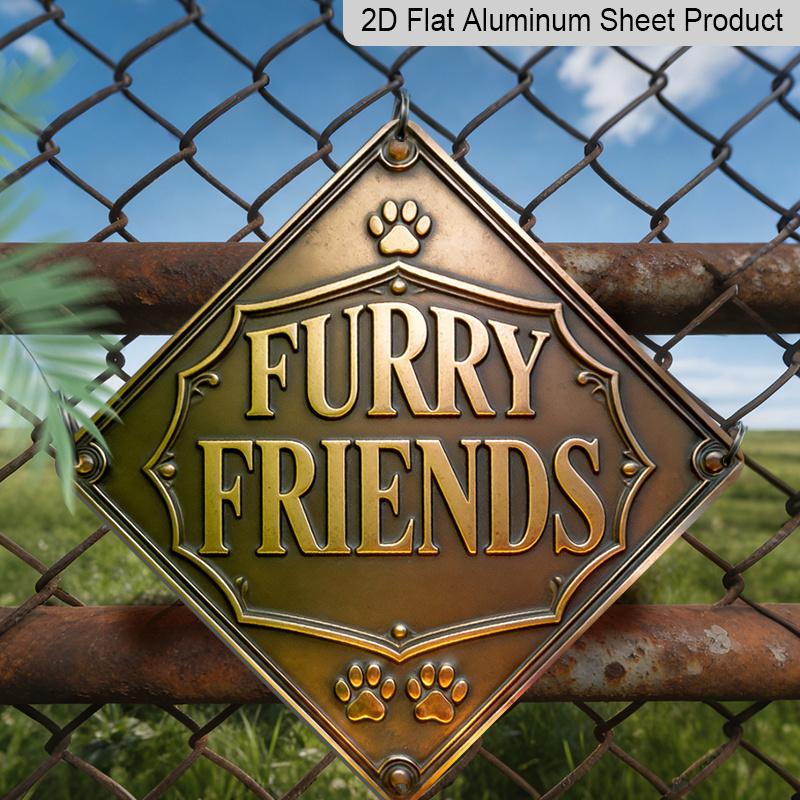 2D Flat, 1pc, Furry Friends Theme, Decorative Gift for Dog Lovers, Vintage Metal Aluminum Sign, Suitable for Living Room, Study, Pet Room, Entryway 20*20cm
2D Flat, 1pc, Furry Friends Theme, Decorative Gift for Dog Lovers, Vintage Metal Aluminum Sign, Suitable for Living Room, Study, Pet Room, Entryway 20*20cm