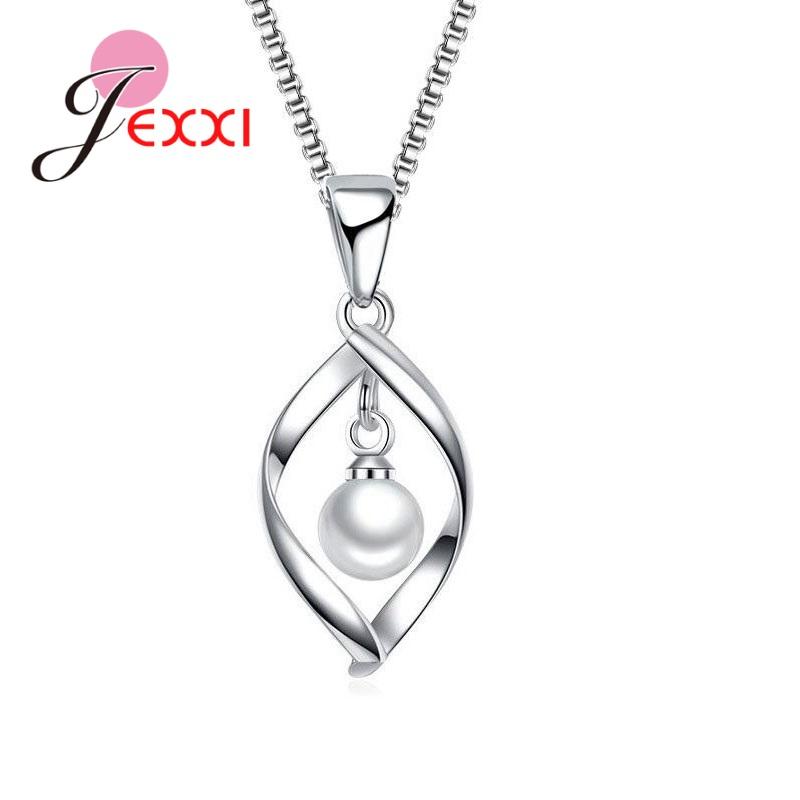New Fashion Box Chain Pendant Necklace with Pearls Charming 925 Sterling Silver Women Wedding Choker Jewelry белый
New Fashion Box Chain Pendant Necklace with Pearls Charming 925 Sterling Silver Women Wedding Choker Jewelry белый