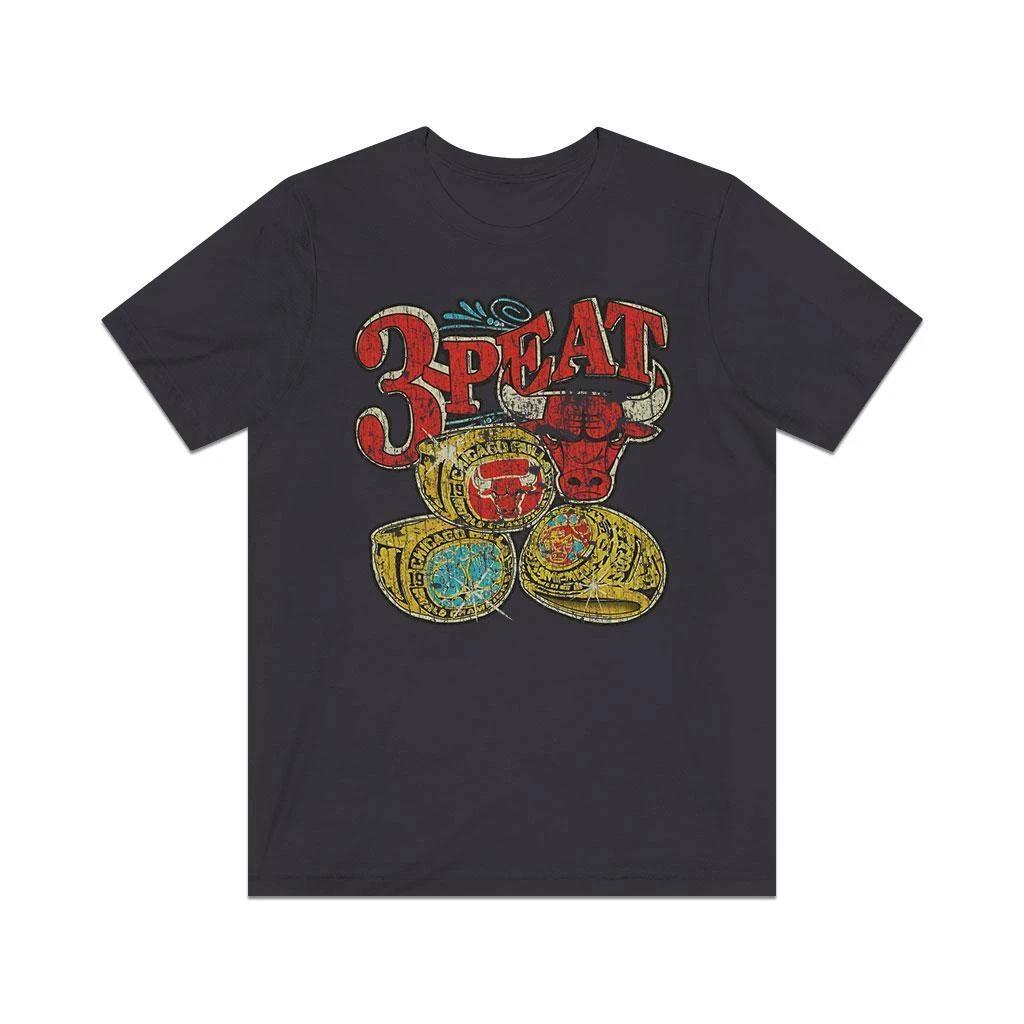 The Chicago 3-Peat 1993 Vintage Men s T shirt L
The Chicago 3-Peat 1993 Vintage Men s T shirt L