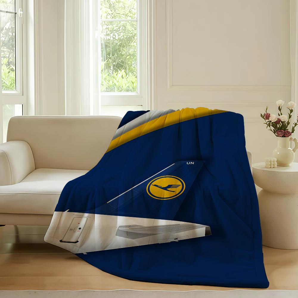 Fashion print L-Lufthansa Blanket For Sofa Office Bed Plane Travel Sleep Read Relax Camping Soft And Warm 30x40in
Fashion print L-Lufthansa Blanket For Sofa Office Bed Plane Travel Sleep Read Relax Camping Soft And Warm 30x40in