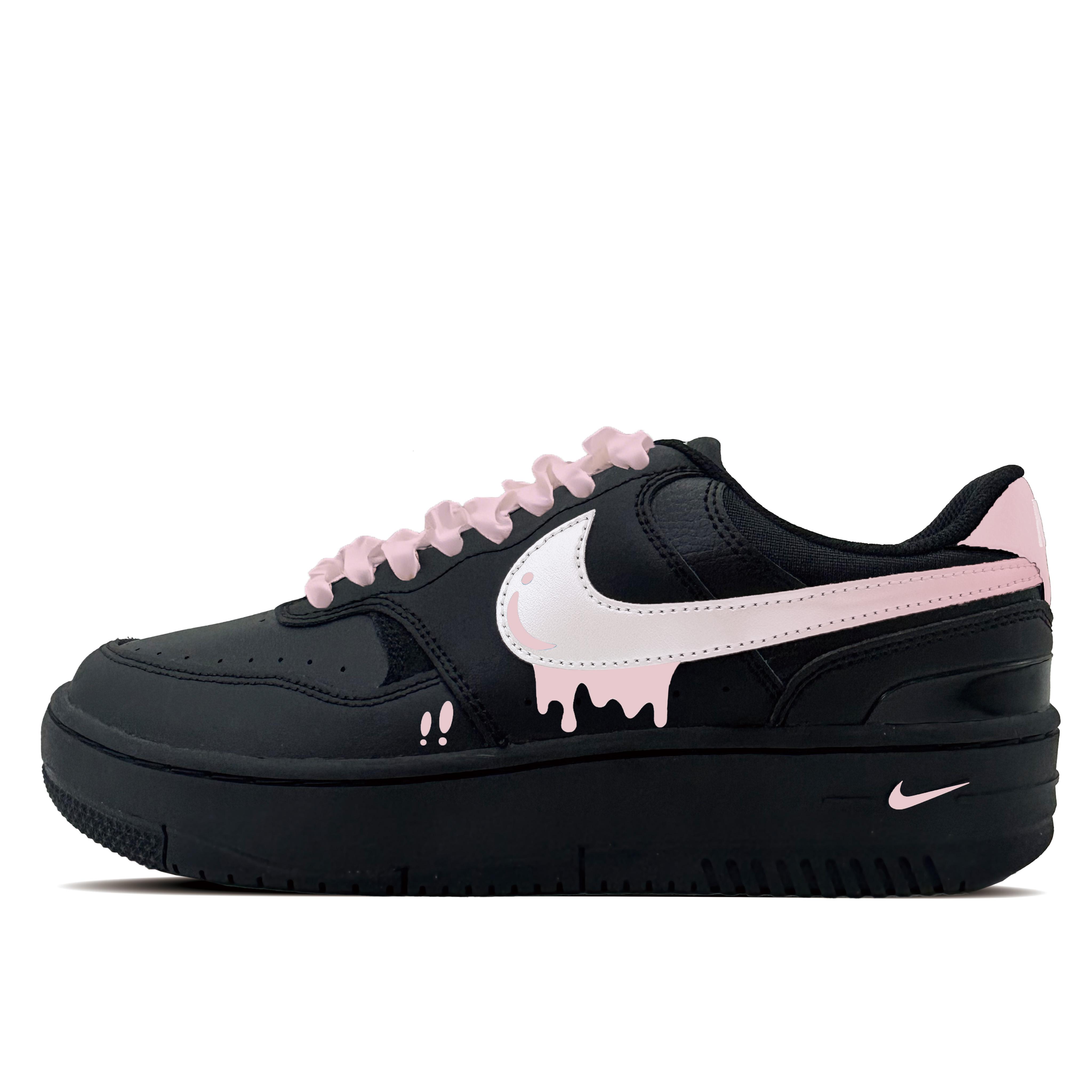 Nike Gamma Force Ink Sweet Synthetic Leather Abrasion Resistant Low top Skateboard Shoes Women s Black HQ1674-001(team-1081) 38.5
Nike Gamma Force Ink Sweet Synthetic Leather Abrasion Resistant Low top Skateboard Shoes Women s Black HQ1674-001(team-1081) 38.5