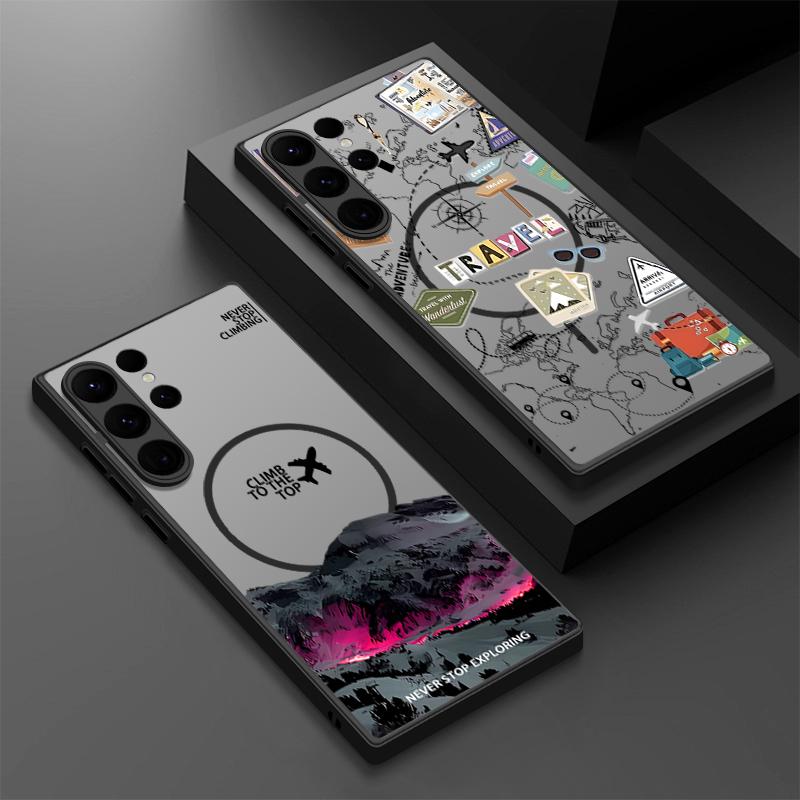 Mountain Peak Aircraft Print Case For Samsung Galaxy S25 S23 S24 Ultra S21 S20 S24 FE S22 Plus For Magsafe Magnetic Matte Cover Galaxy S24 Ultra
Mountain Peak Aircraft Print Case For Samsung Galaxy S25 S23 S24 Ultra S21 S20 S24 FE S22 Plus For Magsafe Magnetic Matte Cover Galaxy S24 Ultra