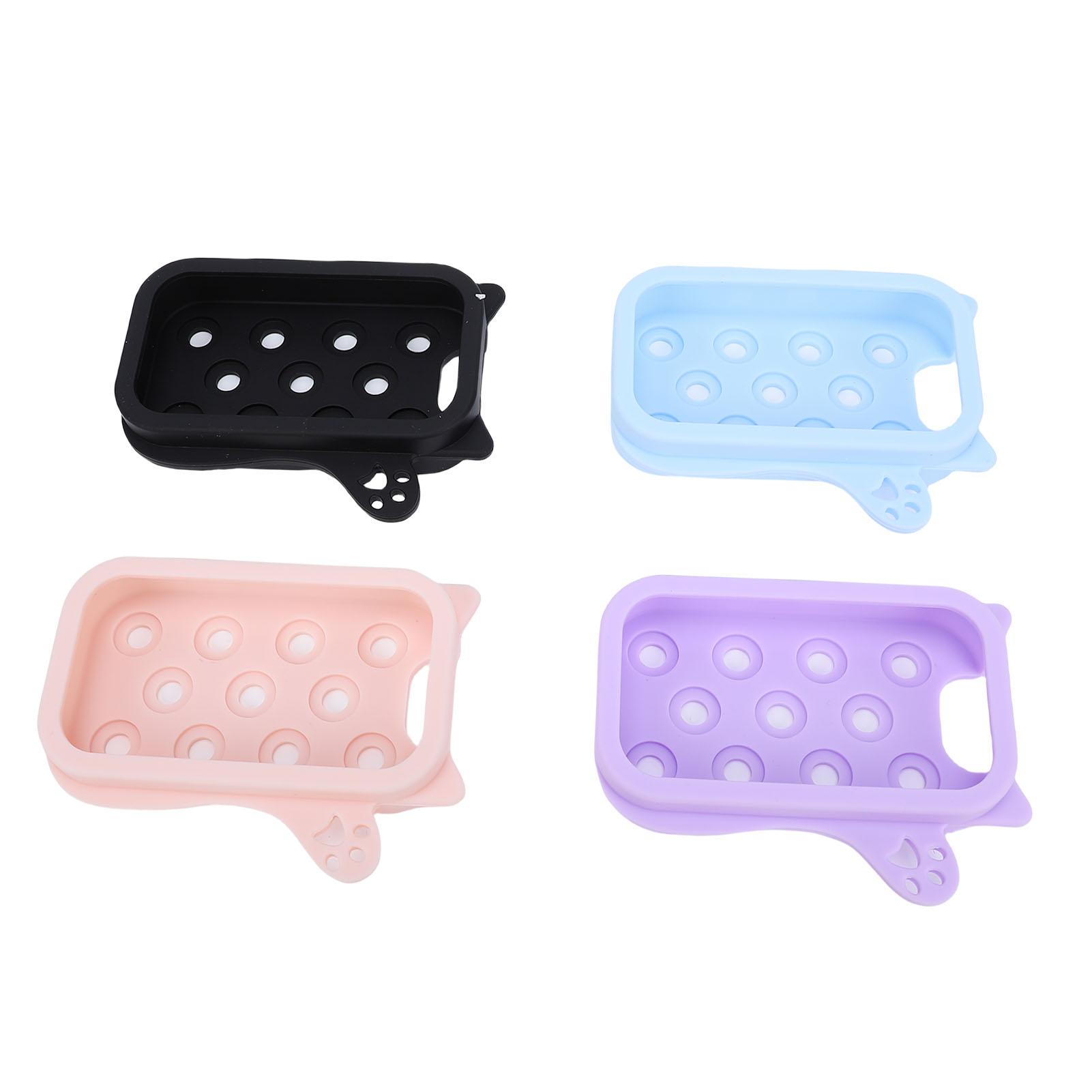 Hand Spray Silicone Case Fit for 30mL Bottles Hand Mist Protective Case with Keychains Cute Ears Purple Pink Blue Black
Hand Spray Silicone Case Fit for 30mL Bottles Hand Mist Protective Case with Keychains Cute Ears Purple Pink Blue Black