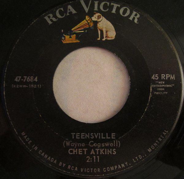 7inch Record CHET ATKINS - Teensville / One Mint Julep 477684 RCA Victor 1959 Canada Rock Used
7inch Record CHET ATKINS - Teensville / One Mint Julep 477684 RCA Victor 1959 Canada Rock Used