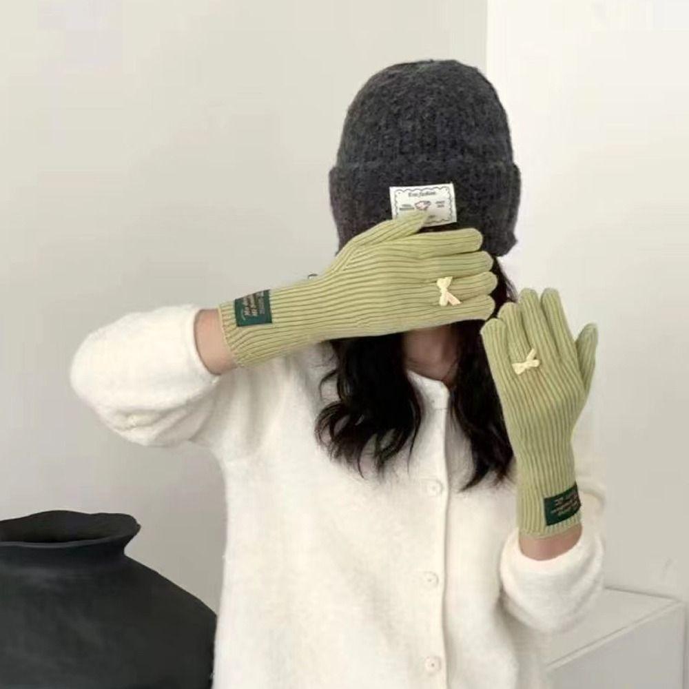 Korea Women Winter Gloves Y2k Warm Riding Gloves Long Mittens Knitted Bow Gloves Riding style 8
Korea Women Winter Gloves Y2k Warm Riding Gloves Long Mittens Knitted Bow Gloves Riding style 8