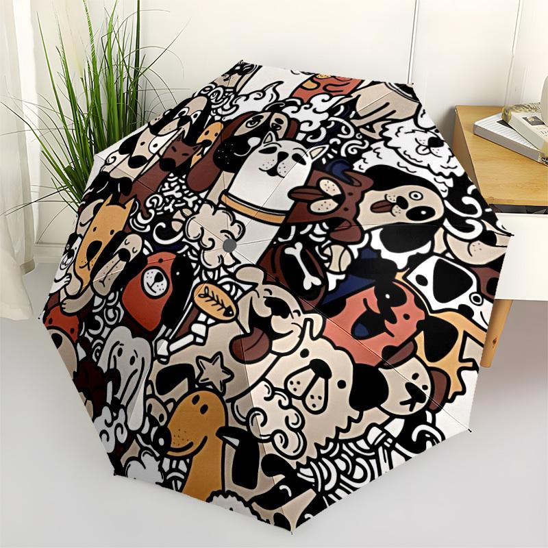 1pc Dogs Open/Close Folding Umbrella, All- Portable Umbrella for & Men, Stylish Accessory (Holiday Gift) 8-Rib yy251213138
1pc Dogs Open/Close Folding Umbrella, All- Portable Umbrella for & Men, Stylish Accessory (Holiday Gift) 8-Rib yy251213138