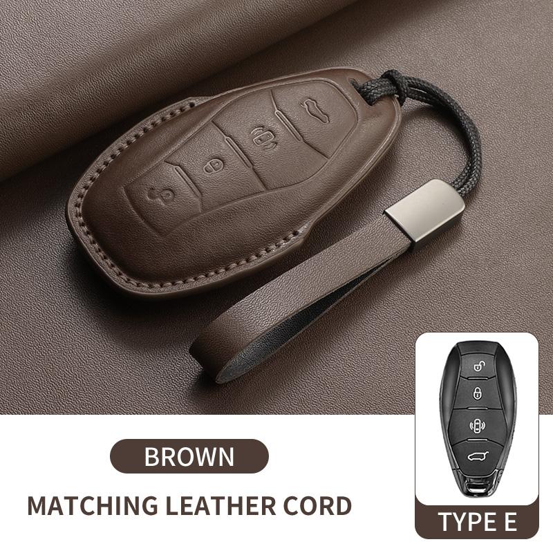 Leather Car Key Case Cover Fob for Hongqi H5 H6 H9 HS5 HS7 EH7 HS3 H5 PHEV E-HS9 Car Keychain Cover Shell Decorative Accessories
Leather Car Key Case Cover Fob for Hongqi H5 H6 H9 HS5 HS7 EH7 HS3 H5 PHEV E-HS9 Car Keychain Cover Shell Decorative Accessories